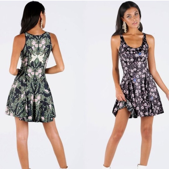 Blackmilk Dresses & Skirts - Blackmilk Swallow vs Swan and Iris IOD M